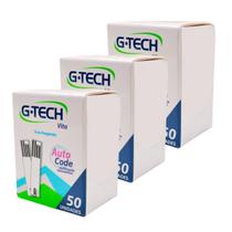 Tiras Reagentes Fita Medir Glicose Glicemia Gtech 150 Unidades
