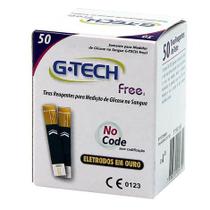 Tiras Reagentes Free - Gtech 50 Unidades