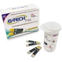 Tiras Reagentes G-Tech Free 1- Glicemia 50 Unidades