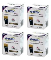 Tiras Reagentes G-tech Free 200 Unidades Medição De Diabetes Tiras Reagentes G-tech Free 200 Unidades Medição De Diabetes