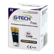 Tiras Reagentes G-Tech Free C/50 Unidades