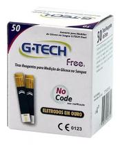 Tiras Reagentes G-Tech Free Embalagem com 50 unidades - GTECH