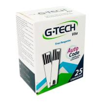 Tiras Reagentes G-Tech Vita com 25 Unidades - Gtech