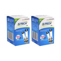 Tiras Reagentes Gtech Free Lite Para Medição Glicemia 100 unidades