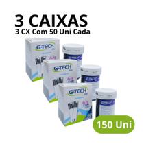 Tiras Reagentes Gtech VITA para Medição de Glicose e Glicemia