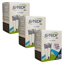 Tiras Reagentes Medidor Glicemia Diabetes G-Tech Vita 150 Unidades