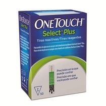 Tiras Reagentes One Touch Select Plus com 50 unidades