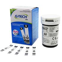 Tiras Reagentes para Medição de Glicose G-Tech Lite com 50 unidades - GTECH