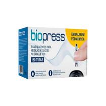 Tiras Reagentes TC01 Biopress 150 Unidades Tiras Reagentes TC01 Biopress 150 Unidades