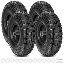 Tire and Wheel Flat Free 13" TICONN 4.00-6, pacote com 4