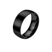 Titânio Titânio Aço Anel Fosco Anel Aço Inoxid