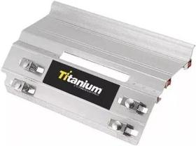 Titanium 07686 Cor Prata 25cm X17 Cm Suporte Corte 45º