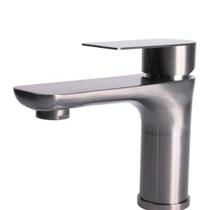 Titanium Grafite Monocomando Lavatorio Mesa Bica Baixa - Levo