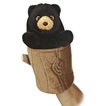 Títere de Mano Aurora Interactivo Oso Negro de Peluche Títere de Mano Aurora Interactivo Oso Negro de Peluche