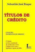 Títulos de Crédito - 03Ed/06 Sortido