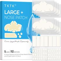 TKTK Adesivos Hidrocoloides para Nariz XL 112 Unidades TKTK Adesivos Hidrocoloides para Nariz XL 112 Unidades