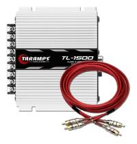 TL- 1500 Amplificador Modulo Digital Potente Taramps + Rca