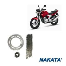 Tm 10255 - Kit Transmissão Coroa Pinhão Corrente - Fazer 250 05 / 10 - Nakata