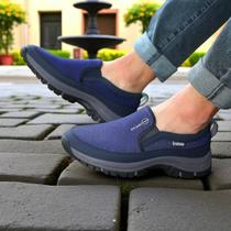 Tnis Sapatilha Masculino Casual Trilha Impermeável Calce Fácil Tnis Sapatilha Masculino Casual Trilha Impermeável Calce Fácil