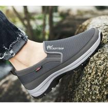 Tnis Sapatilha Masculino Casual Trilha Impermeável Calce Fácil Tnis Sapatilha Masculino Casual Trilha Impermeável Calce Fácil