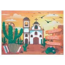 Tnt 1,40 X 1,03m Decoração Junina Cangaço Sertão Festas Tnt 1,40 X 1,03m Decoração Junina Cangaço Sertão Festas