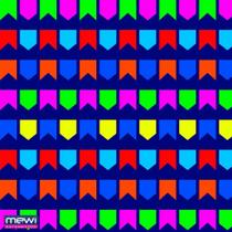 TNT Estampado 1,40M 40G Bandeirinha Neon Rolo com 25 Metros TNT Estampado 1,40M 40G Bandeirinha Neon Rolo com 25 Metros