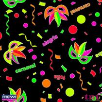 TNT Estampado 1,40M 40G Carnaval Folia Neon RL-25MTS TNT Estampado 1,40M 40G Carnaval Folia Neon RL-25MTS