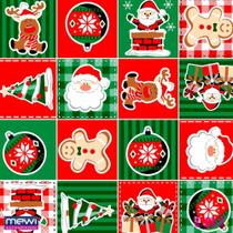 TNT Estampado 1,40M 40G Natal Animado 25M