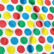 TNT Estampado Bolas Coloridas 1,40M 40G - Rolo de 25M TNT Estampado Bolas Coloridas 1,40M 40G - Rolo de 25M