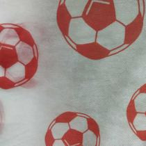 Tnt Estampado - Bolas De Futebol Vermelha SF Tnt Estampado - Bolas De Futebol Vermelha SF