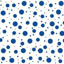 Tnt estampado bolas sortidas azul 1,40 m x 25 m Tnt estampado bolas sortidas azul 1,40 m x 25 m