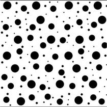 Tnt estampado bolas sortidas preta 1,40 m x 25 m Tnt estampado bolas sortidas preta 1,40 m x 25 m