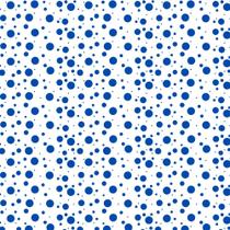 Tnt estampado bolinhas sortidas azul 1,40 m x 25 m Tnt estampado bolinhas sortidas azul 1,40 m x 25 m