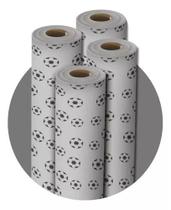 Tnt Estampado Decoração 3 Metros X 1,40m Bola De Futebol Tnt Estampado Decoração 3 Metros X 1,40m Bola De Futebol