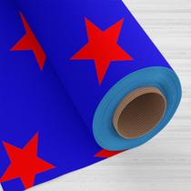 Tnt Estampado - Estrela Grande Vermelha/Azul Royal Tnt Estampado - Estrela Grande Vermelha/Azul Royal