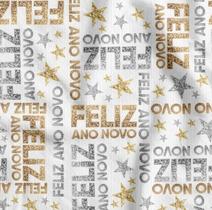 Tnt Estampado Feliz Ano Novo Decorativo Festa Eventos Mesa Painel Parede 1,4 metros X 2 metros Tnt Estampado Feliz Ano Novo Decorativo Festa Eventos Mesa Painel Parede 1,4 metros X 2 metros