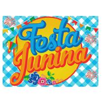 Tnt Estampado Festa Junina - Painel