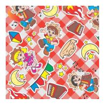 Tnt Estampado Festa Junina Quadriculado Vermelho - 5 Metros