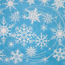 Tnt estampado Floco de Neve