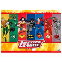 Tnt Estampado Liga da Justiça - Painel Tnt Estampado Liga da Justiça - Painel