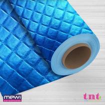 Tnt Estampado - Metalizado Matelasse Azul Bebe Tnt Estampado - Metalizado Matelasse Azul Bebe