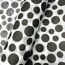 Tnt Estampado - Multibolas Preto fundo branco