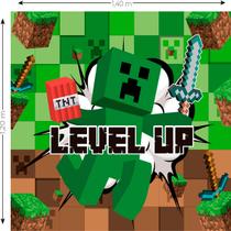 Tnt Estampado - Painel Gamer Minecraft Verde/Marrom Tnt Estampado - Painel Gamer Minecraft Verde/Marrom