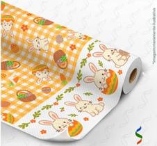 TNT Estampado Páscoa Coelhinho 1,40m Tecido Não Tecido Decorativo por Metro