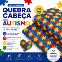 TNT Estampado Toalha De Mesa Painel Quebra Cabeça Autismo Decoração Festa Colorido - Envio Imediato TNT Estampado Toalha De Mesa Painel Quebra Cabeça Autismo Decoração Festa Colorido - Envio Imediato