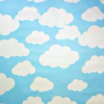 Tnt Nuvens - Azul Com Nuvens Brancas - 2 Metros