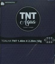 TNT Toalha Impermeável Aqua 140x220cm Azul TNT Toalha Impermeavel Aqua 140x220cm Azul