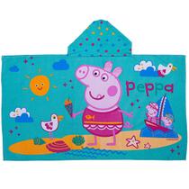 Toalha 3d com capuz peppa pig ii - incomfral Toalha 3d com capuz peppa pig ii - incomfral
