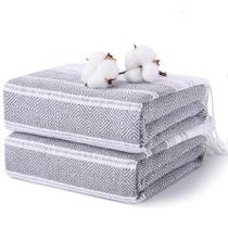 Toalha Antfuny, pacote com 2 unidades, algodão turco Quick Dry XL Toalha Antfuny, pacote com 2 unidades, algodão turco Quick Dry XL