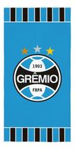 Toalha Aveludada Estampada Grêmio 70 cm x 1,40 m Lepper